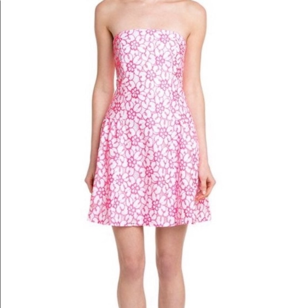 Lilly Pulitzer Jordan Dress in Fiesta Pink (4)
